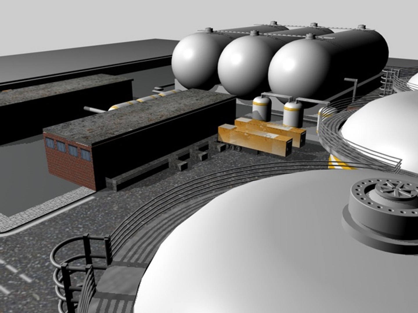 Factory 3d Model