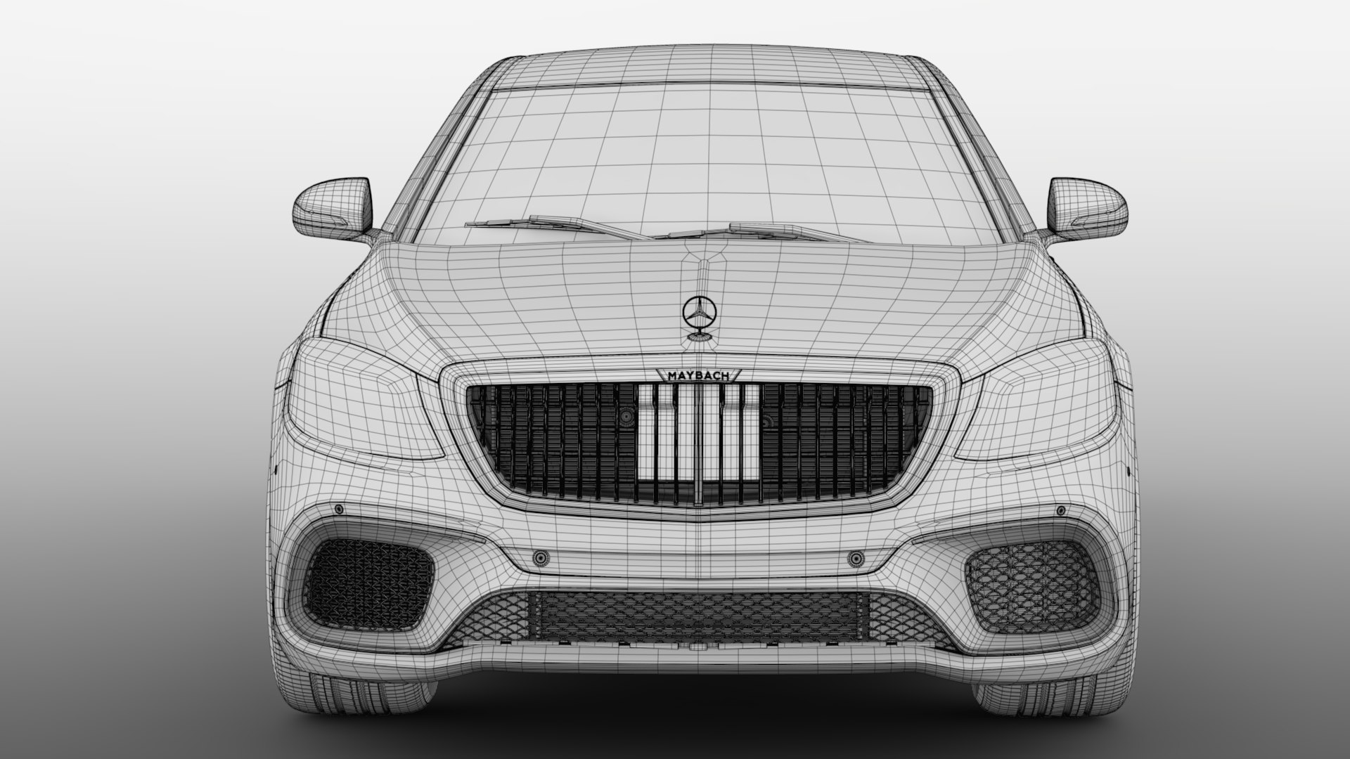 3D Mercedes Amg Maybach S Model - TurboSquid 1304791