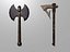 Low poly 3D Axes Collections
