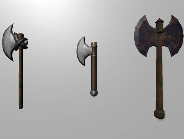 3D axes model