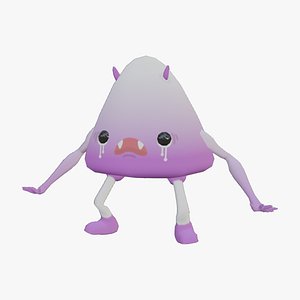LITTLE KAWAII MONSTER 3D model