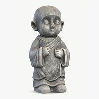 Small Monk Sculpture 4