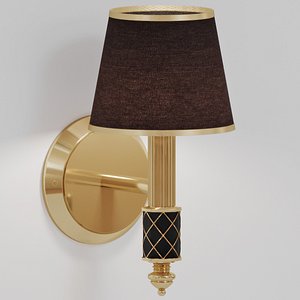 sconce boheme murano wall lamp 3D model
