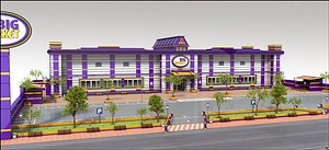 super market supermarket 3D