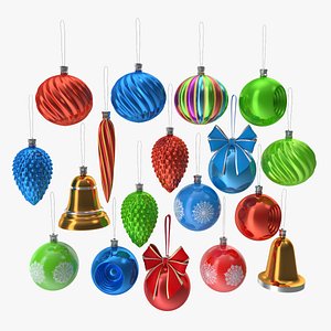 Mega pack of Christmas decorations with a big discount model