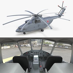 Russian Heavy Helicopter Mi-26 Simplified
