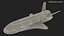 robotic spacecraft space rocket 3D model