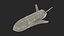 robotic spacecraft space rocket 3D model
