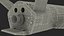 robotic spacecraft space rocket 3D model