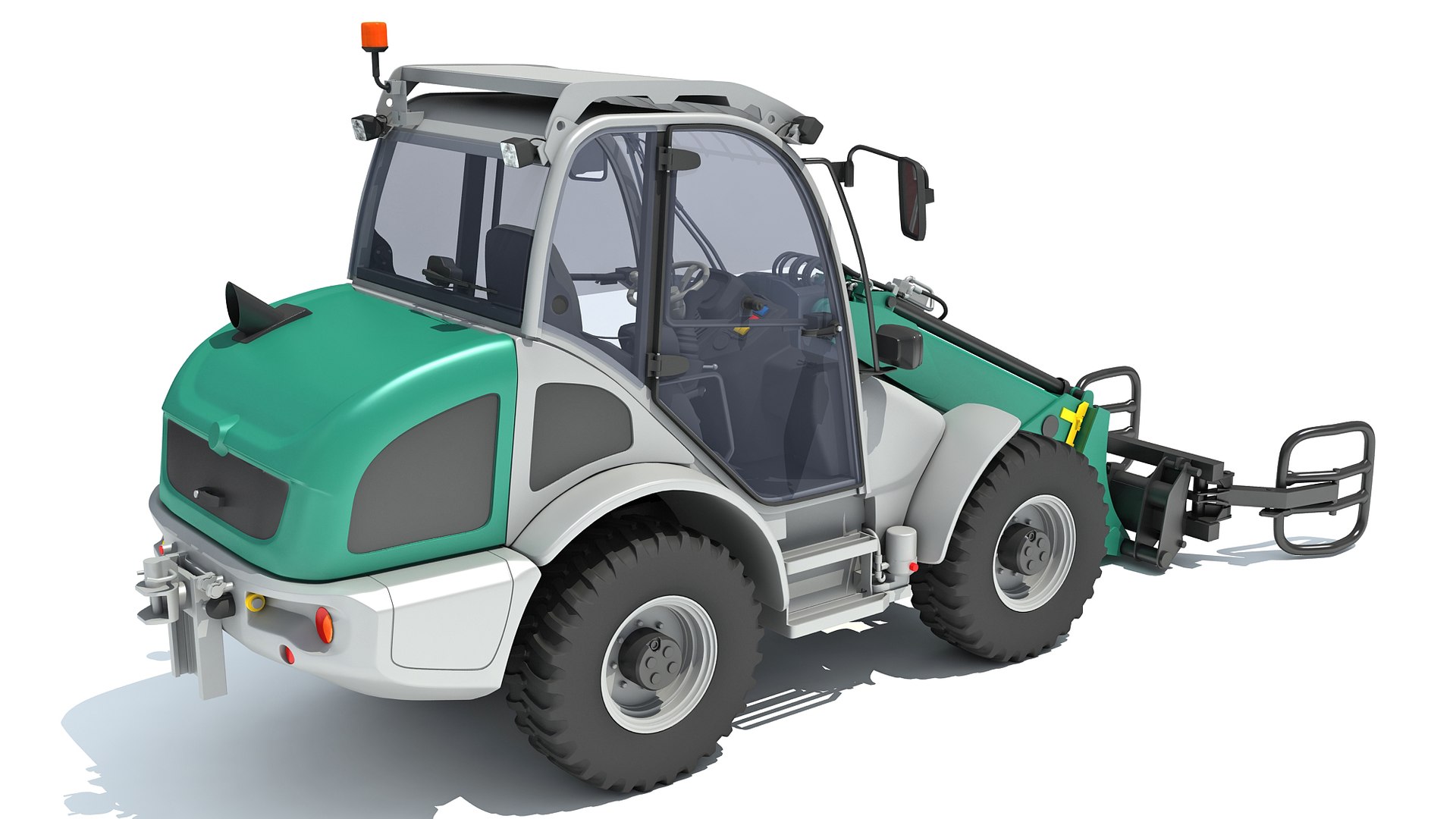 3D model loader wheel load - TurboSquid 1676914