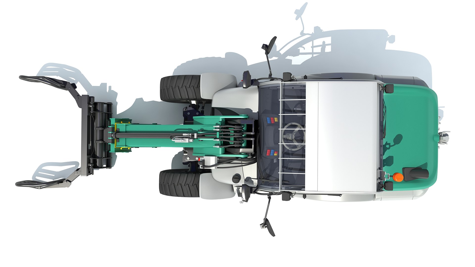 3D model loader wheel load - TurboSquid 1676914