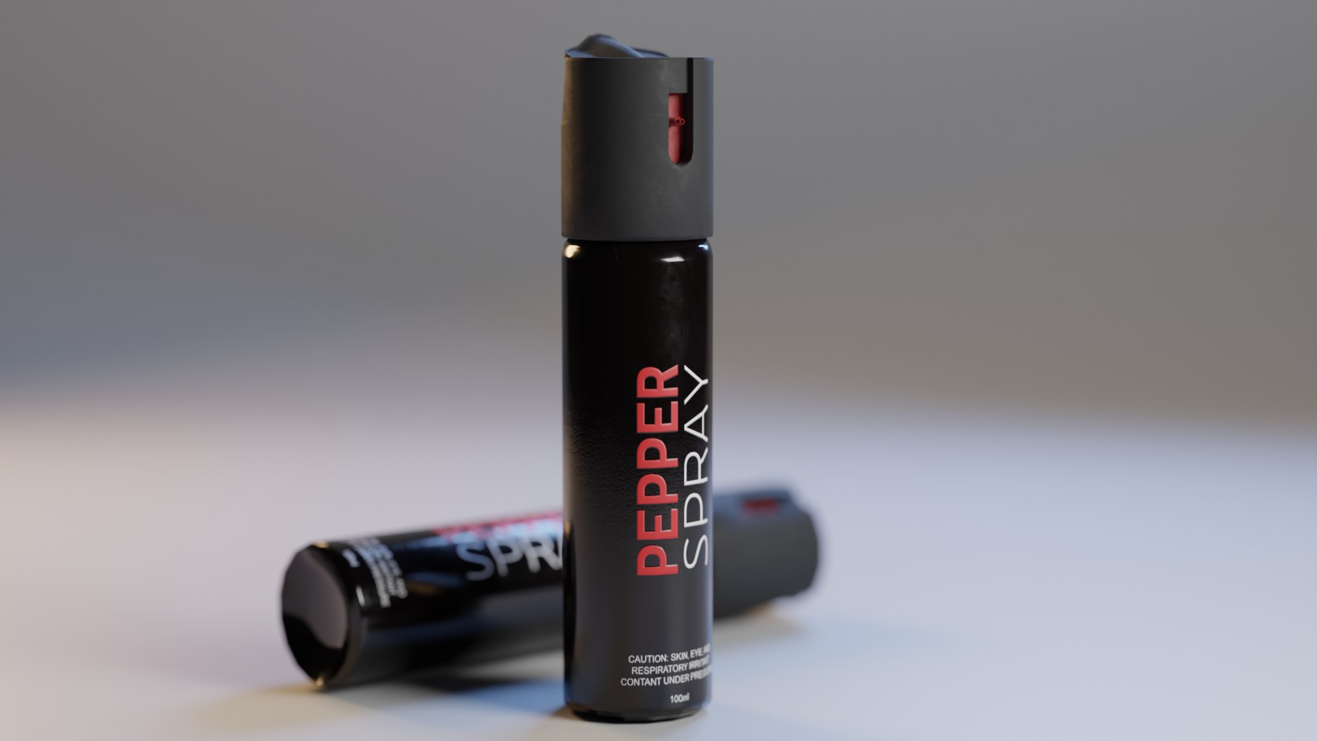 Pepper Spray Bottle Lowpoly 3D Model - TurboSquid 2049566