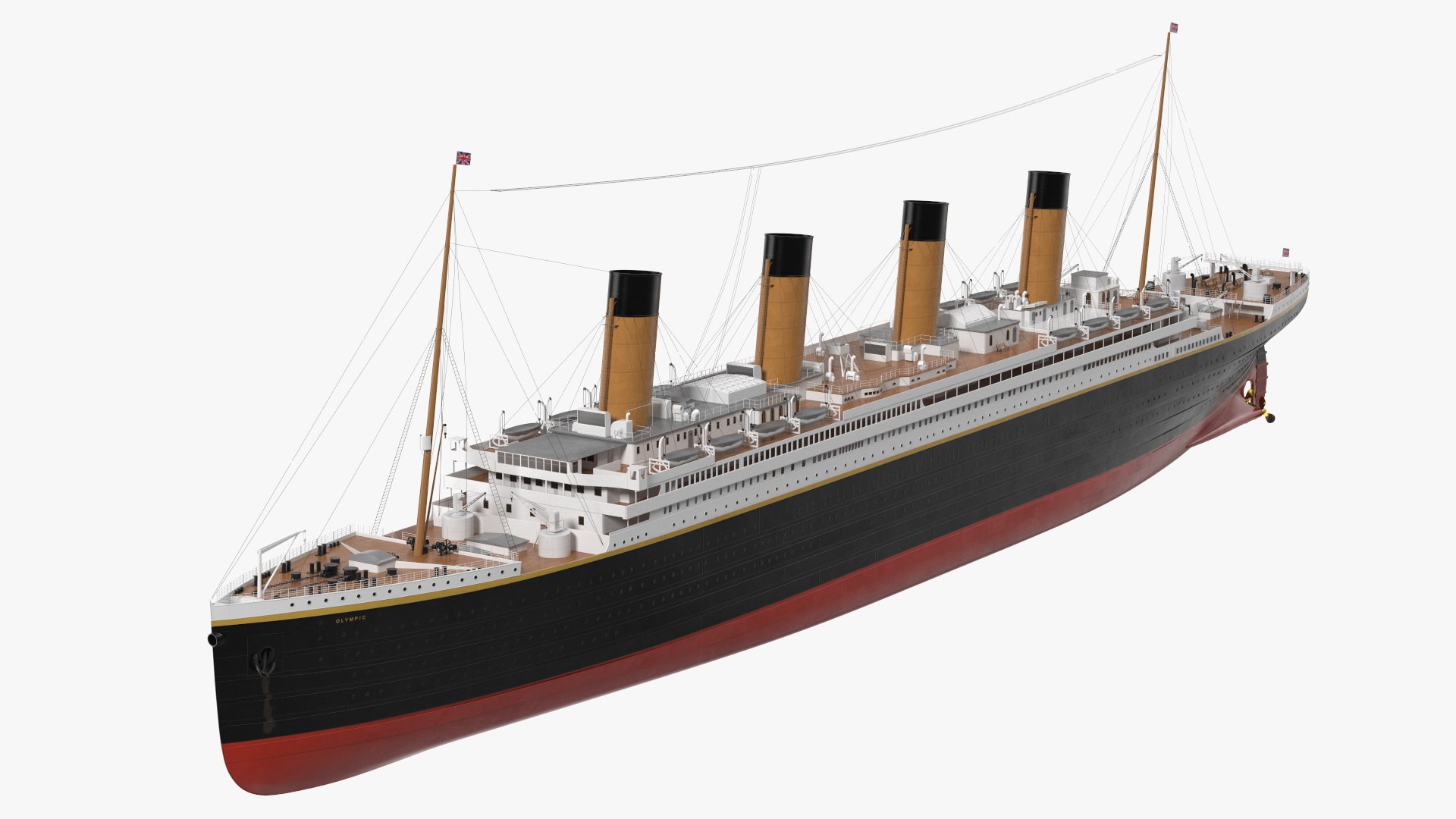 Cruise Ships Collection 3D model preview