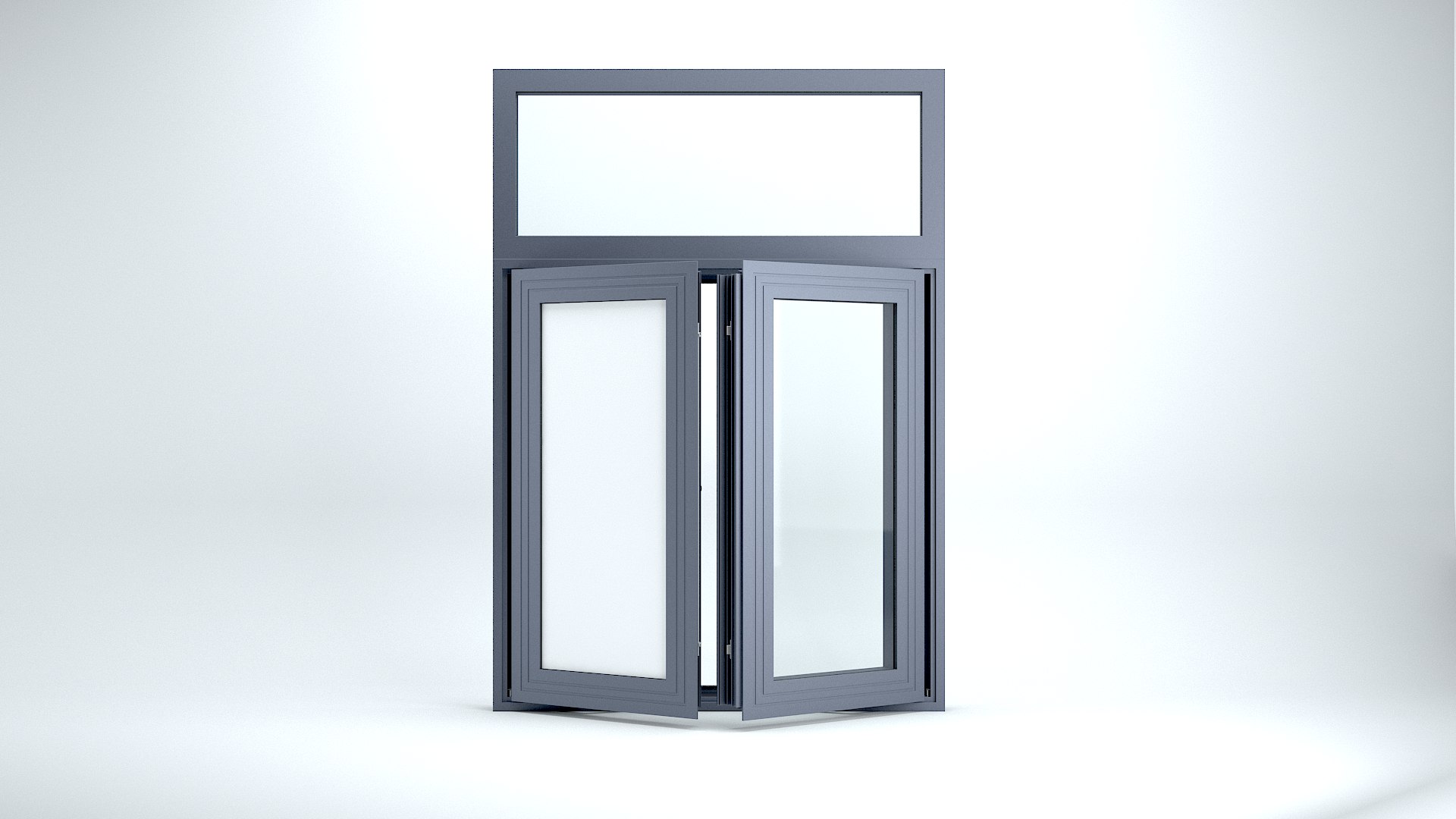 Aluminium Window 3D Model - TurboSquid 2002051
