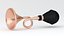 Vintage Vehicle Horn Copper 01