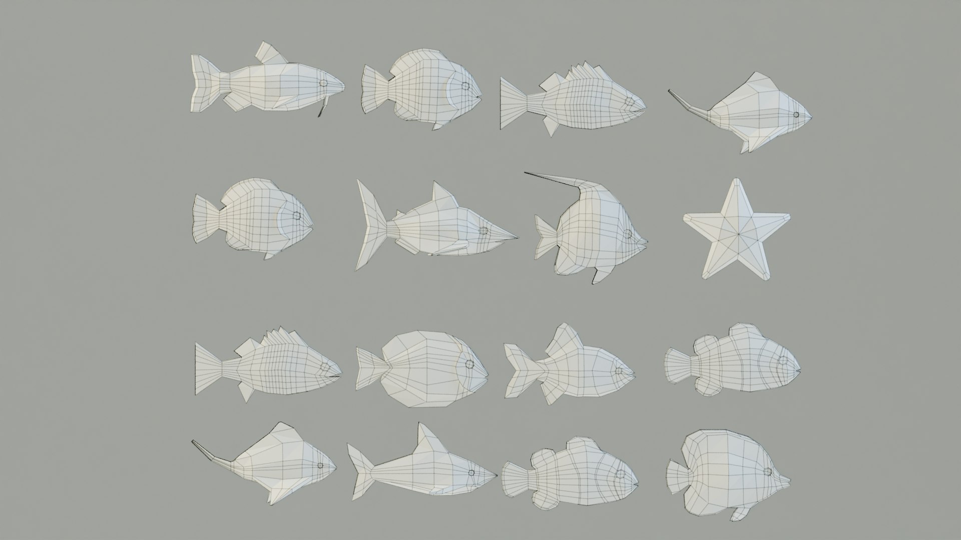 Low Poly Fishes Pack Rigged 3D model https://p.turbosquid.com/ts-thumb/7k/3ho56Z/Bn/wireframe1/png/1755779762/1920x1080/fit_q87/1f2ee75344e8512ed1af514880b8f600e98f481c/wireframe1.jpg