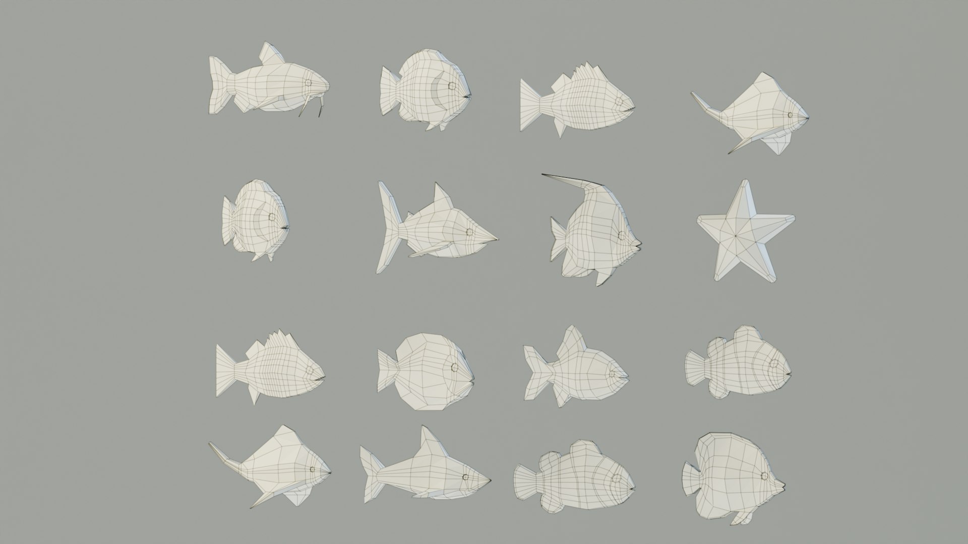 Low Poly Fishes Pack Rigged 3D model https://p.turbosquid.com/ts-thumb/7k/3ho56Z/Cb/wireframe2/png/1755779762/1920x1080/fit_q87/2bb0c3060ee3771cadf56b0dd57edd526cbc6996/wireframe2.jpg