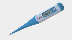 Generic Digital Thermometer 04 3D model