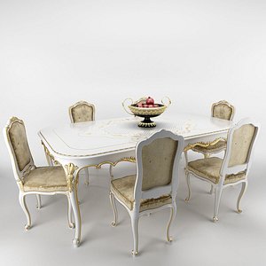 max venezia table chairs