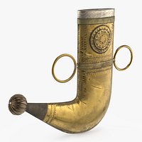 Antique Ethnic Scabbard Gold