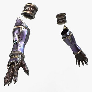 Elf Female Hand Armor Set