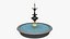 Cherry Hill Fountain Central Park 3D model