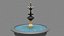 Cherry Hill Fountain Central Park 3D model
