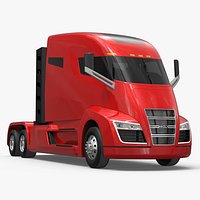 Nikola One Electric Truck Basic Interior