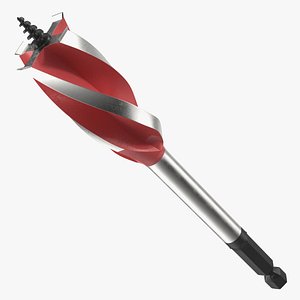 3D Triple Fluted Wood Bit New model