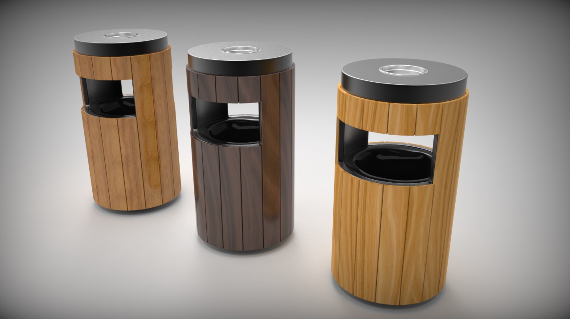 3d Model Dustbin Bin