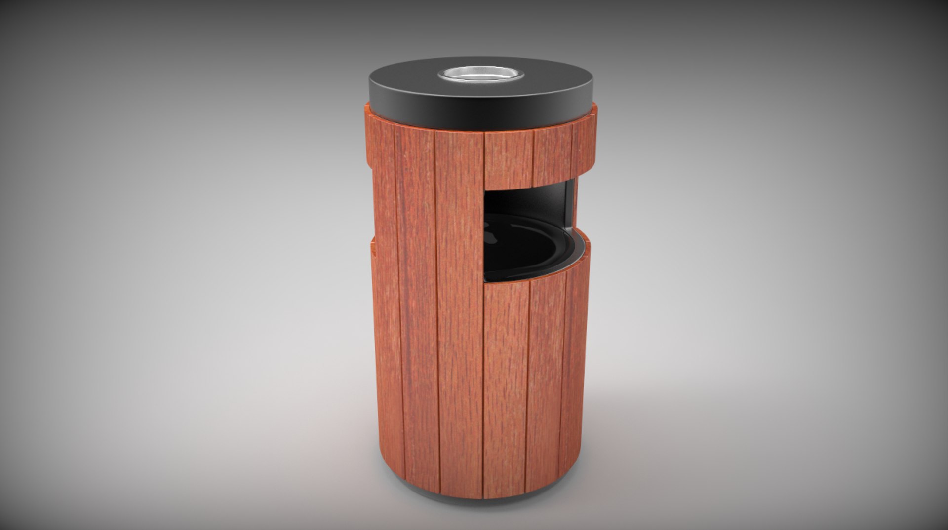 3d Model Dustbin Bin