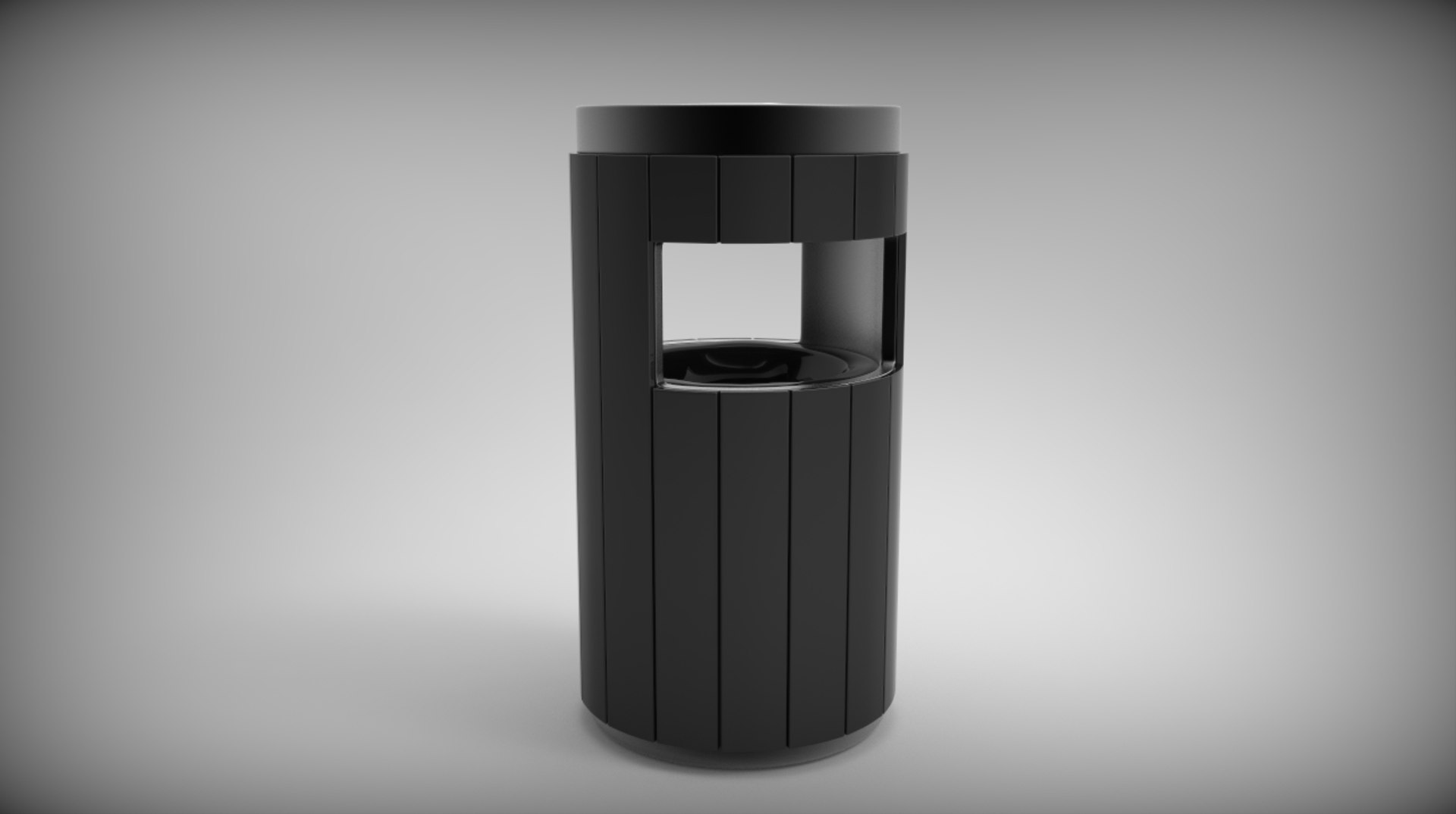 3d Model Dustbin Bin