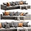 Chaise lounge Nick Scali Spencer