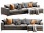 Chaise lounge Nick Scali Spencer