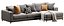 Chaise lounge Nick Scali Spencer