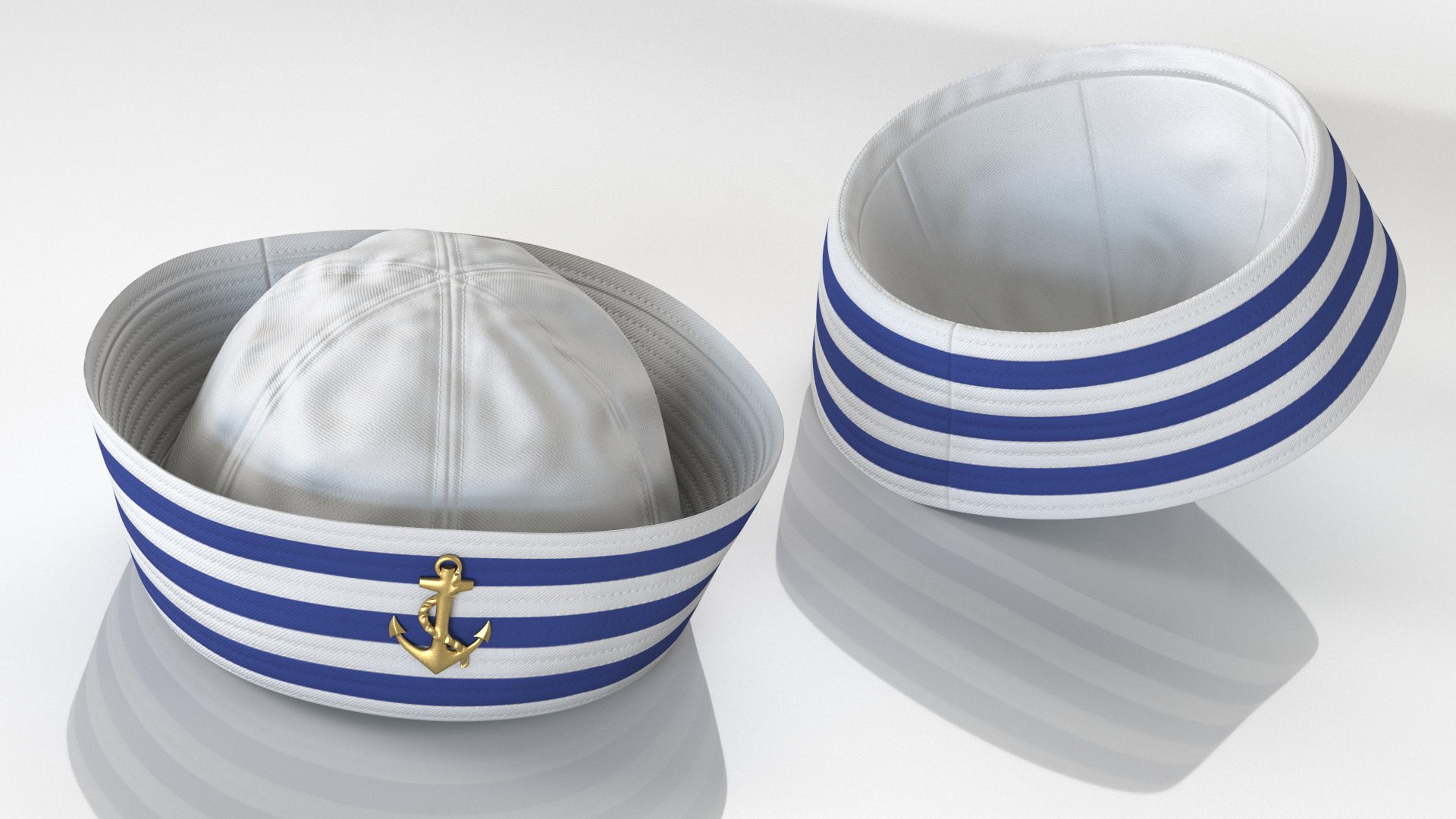 Navy Sailboat Hat