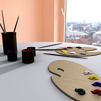 Palette & Paints, Paleta y Pinturas