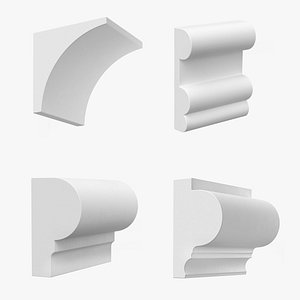 Architectural Gypsum Moldings Collection 2