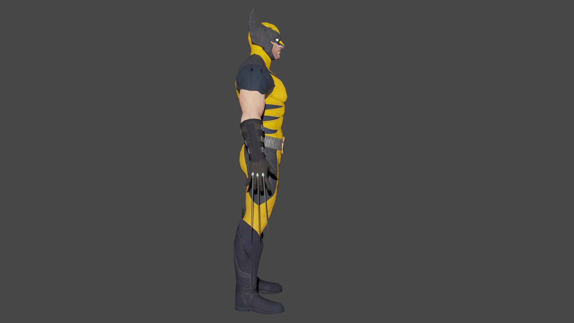 3D Wolverine Model - TurboSquid 2186856