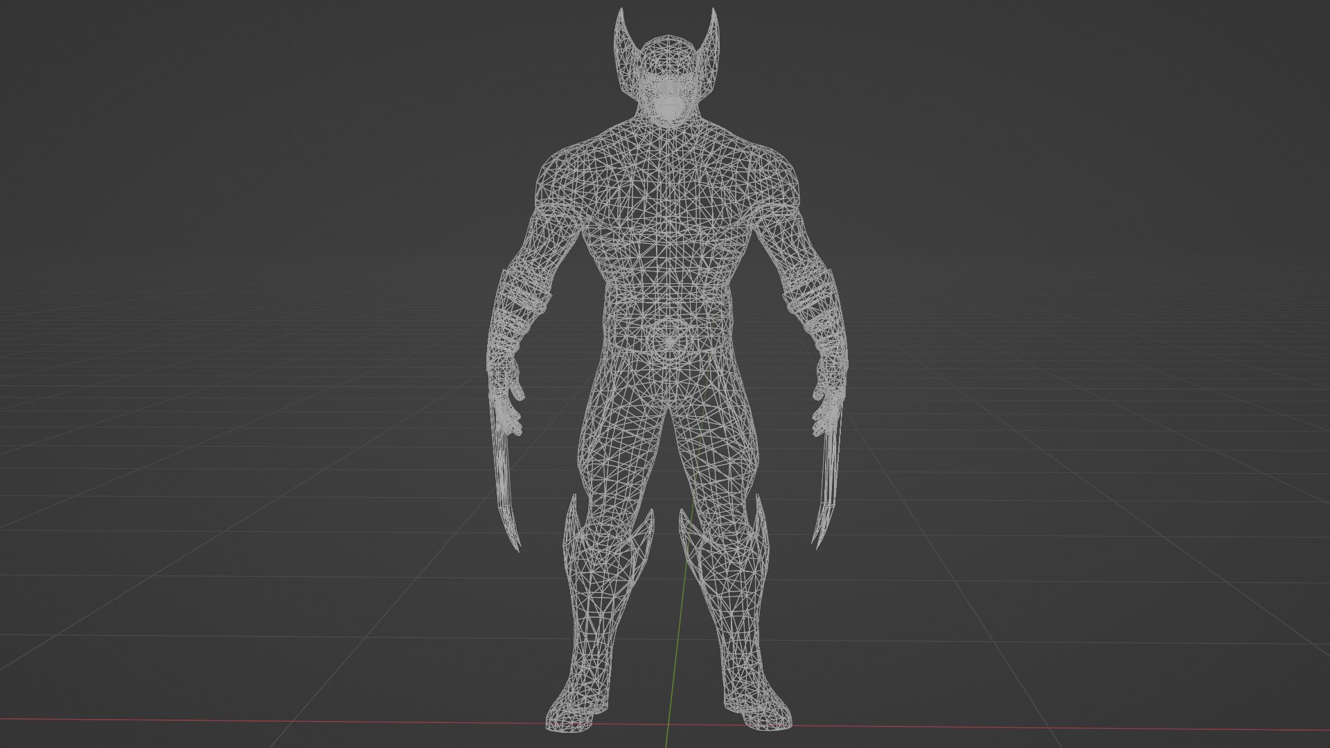 3D Wolverine Model - TurboSquid 2186856