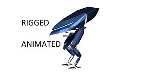 mech rigged model