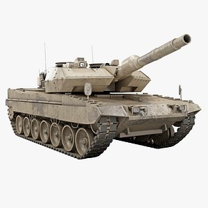 Leopard 2 Revolution 2A4 2 Rigged