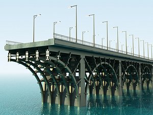 3d bridge modules model