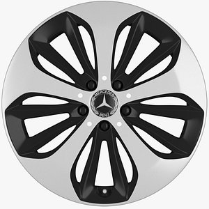 3D Mercedes-Benz GLB  SUV rim 001 model