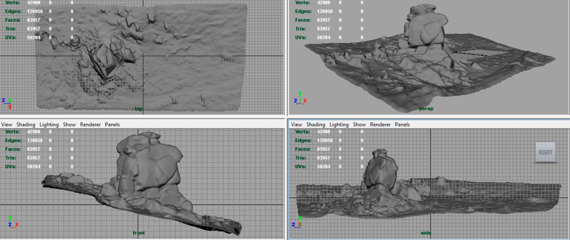 Realistic Rock Model - TurboSquid 1195811