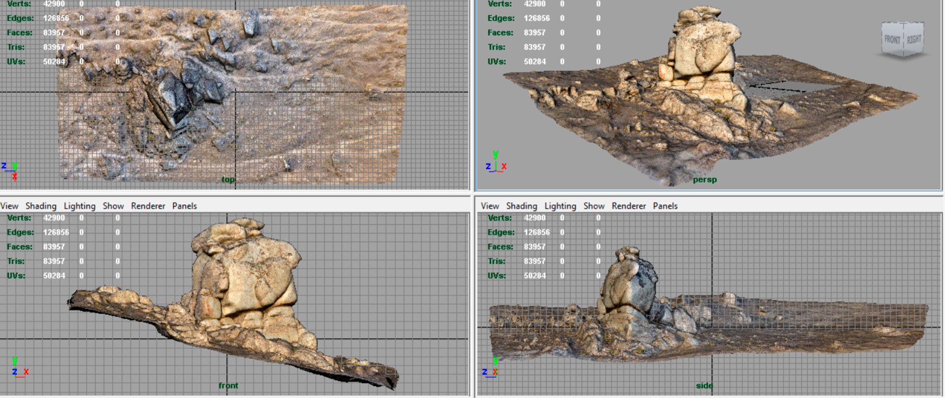 Realistic Rock Model - TurboSquid 1195811