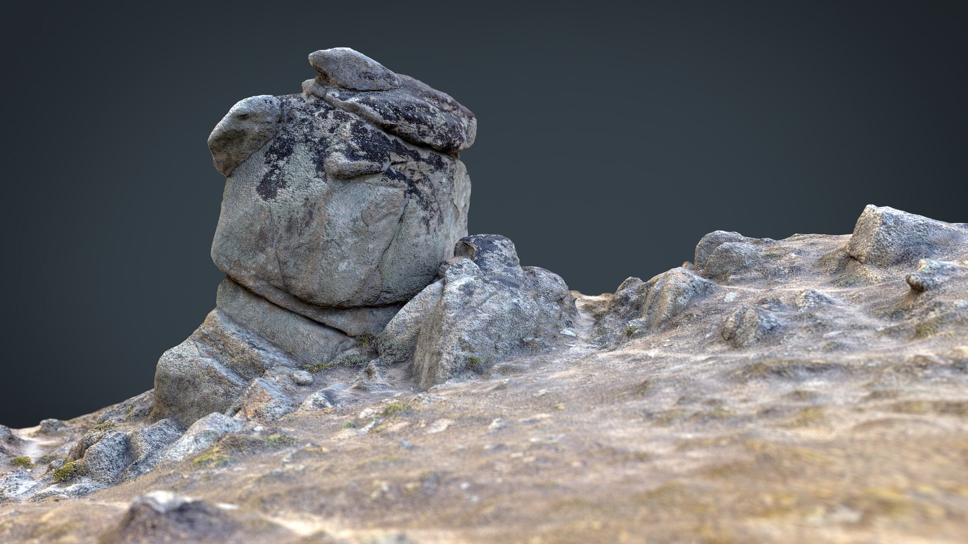 Realistic Rock Model - TurboSquid 1195811