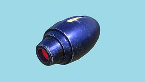 Mega Buster Megaman - Hand Cannon - SciFi Blast Weapon