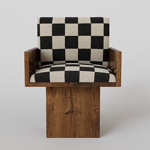 JMF Chair by Forsyth with micro pile model