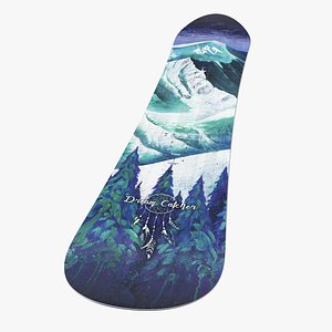 3D jones snowboard snow board